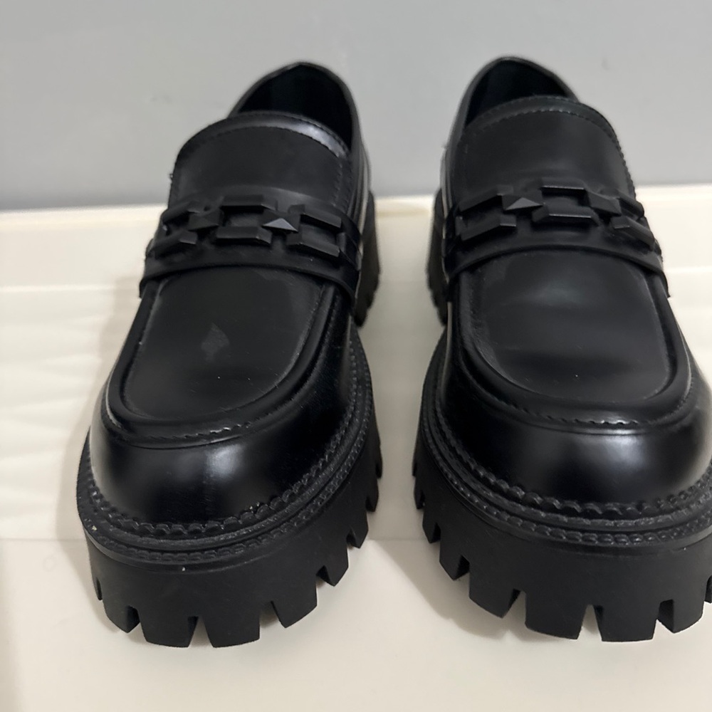 Steve Madden Barris Black Women's Loafers